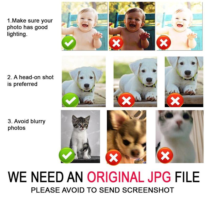 Custom 10 Photos&Text Fleece Blankets